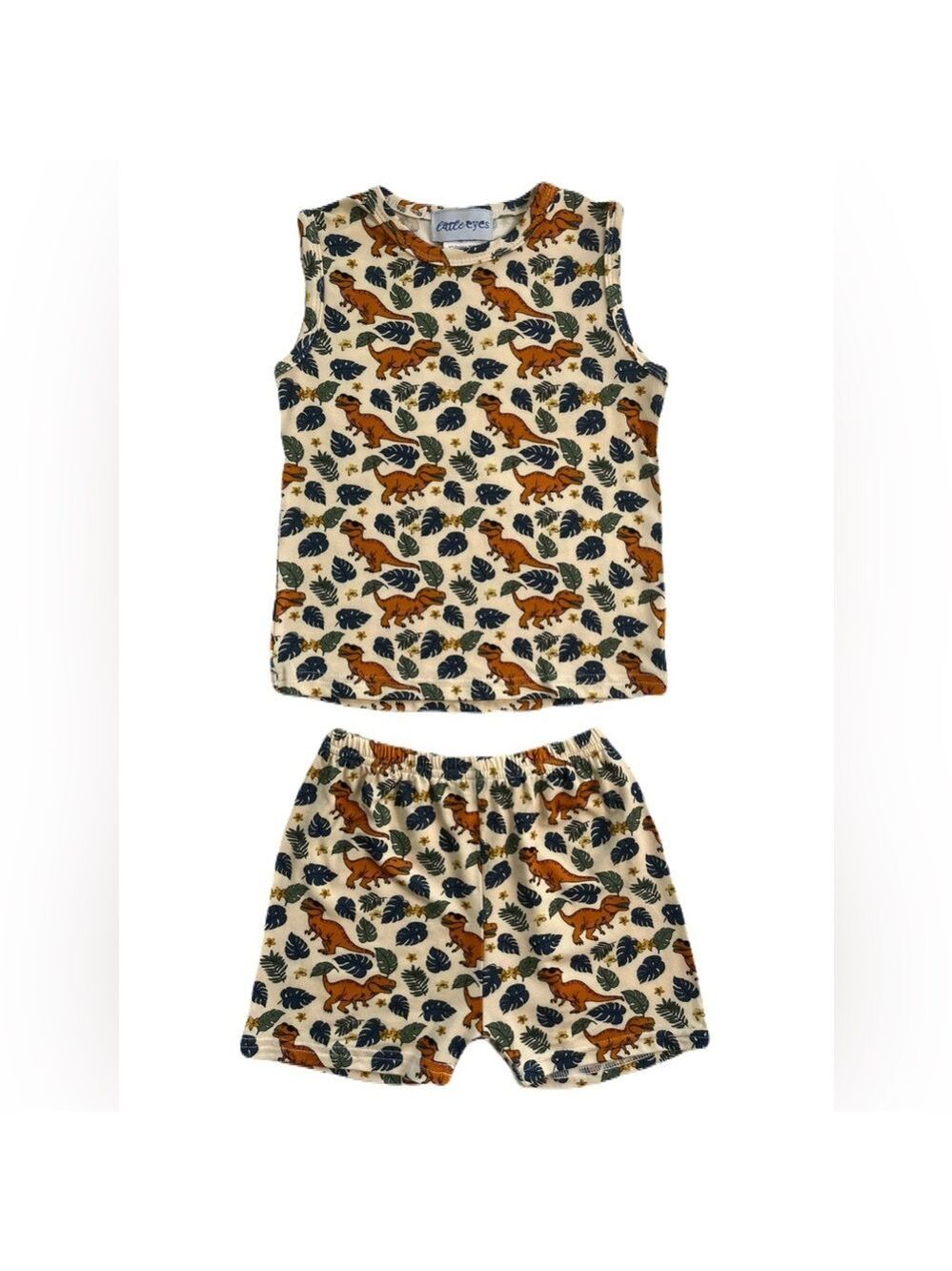 Little Eyes Bamboo Rex + Relax Tank & Shorts Set
